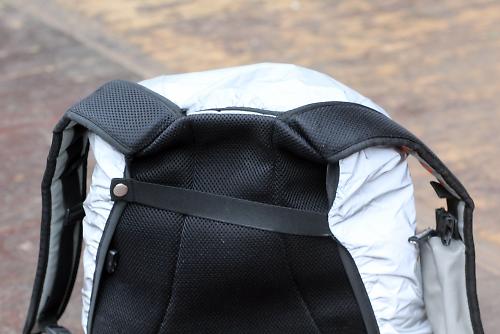 Reflective store backpack cover